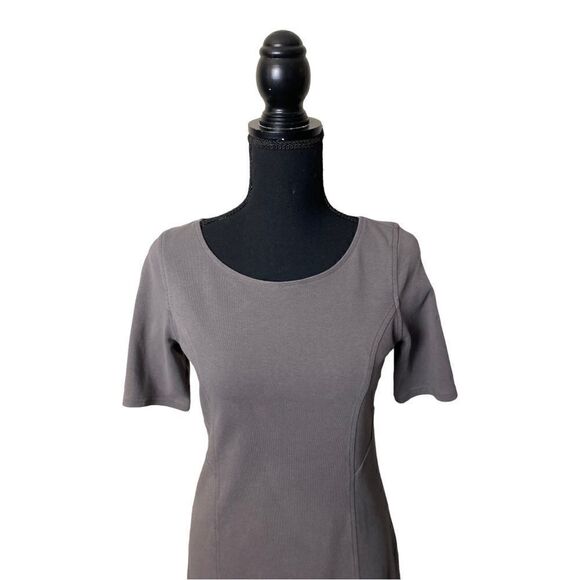 #117 GARNET HILL textured fitted dress - Picture 2 of 9